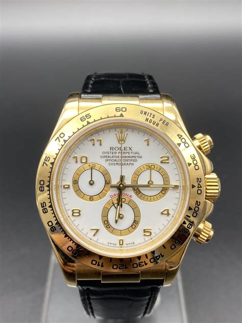 rolex daytona or jaune